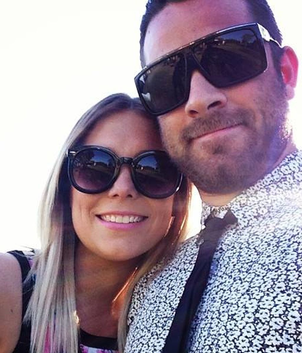 Leah con Ben, su marido