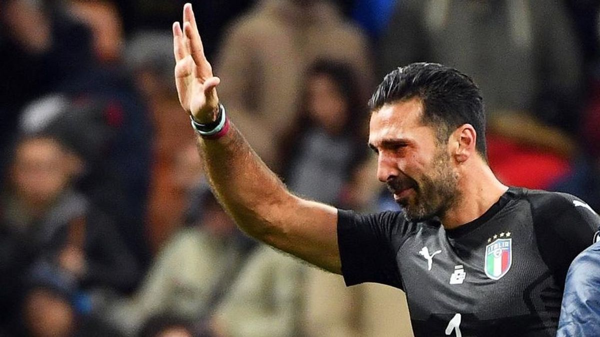 Las lágrimas de Buffon al quedarse sin Mundial que conmueven a todo el mundo del fútbol