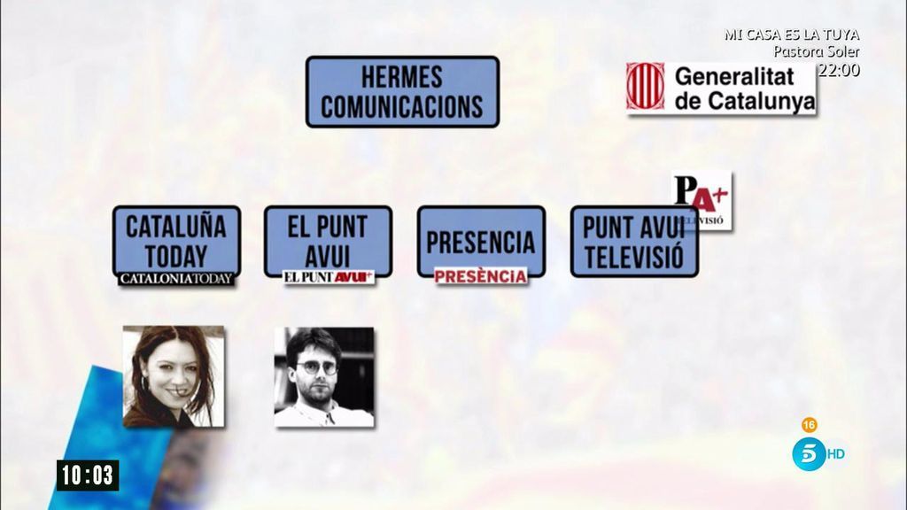 El grupo mediático en el que trabaja la esposa de Puigdemont recibió más de 13 millones en subvenciones