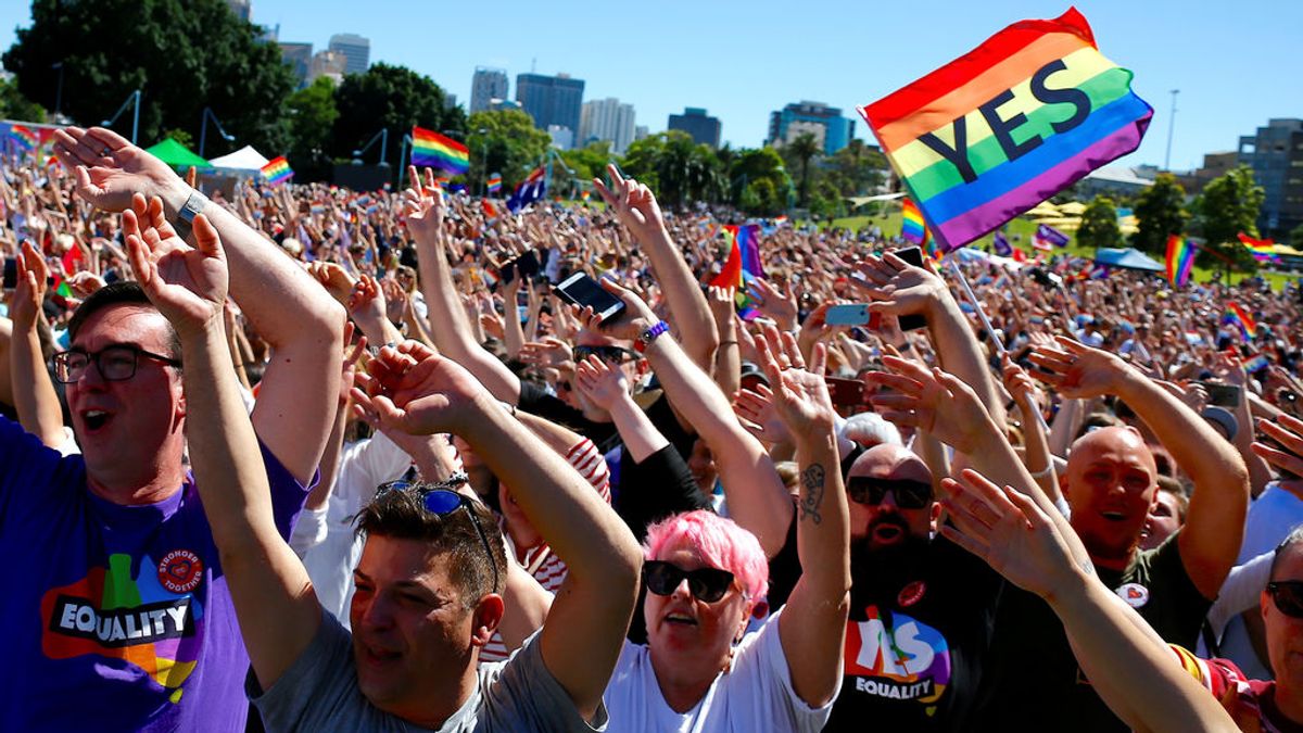 Los australianos dicen 'sí' al matrimonio homosexual con un 61,6 %  de los votos