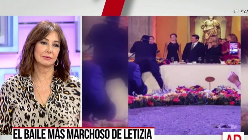 Ana Rosa, sobre el baile de la reina Letizia: "Se ha cortado mucho"