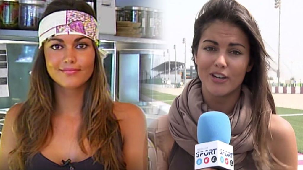 Reportera y presentadora deportiva... ¡Así fue el debut de Lara Álvarez en Mediaset!