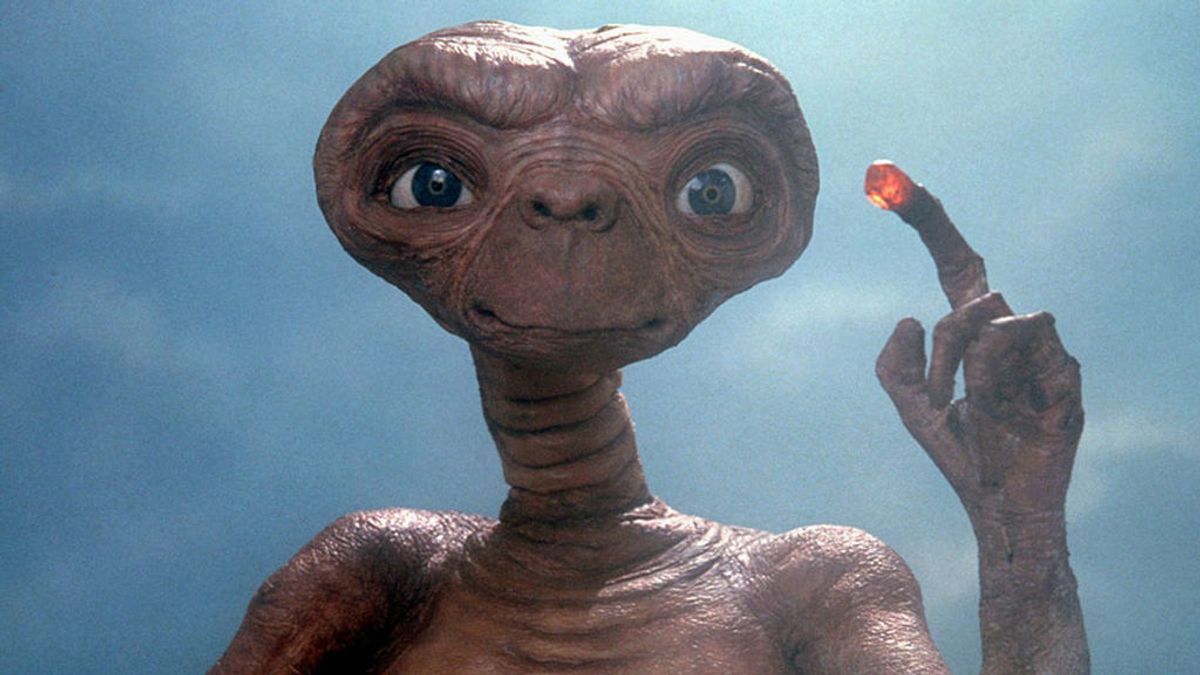 Imagen de 'E.T., el extraterrestre', película dirigida por Steven Spielberg.