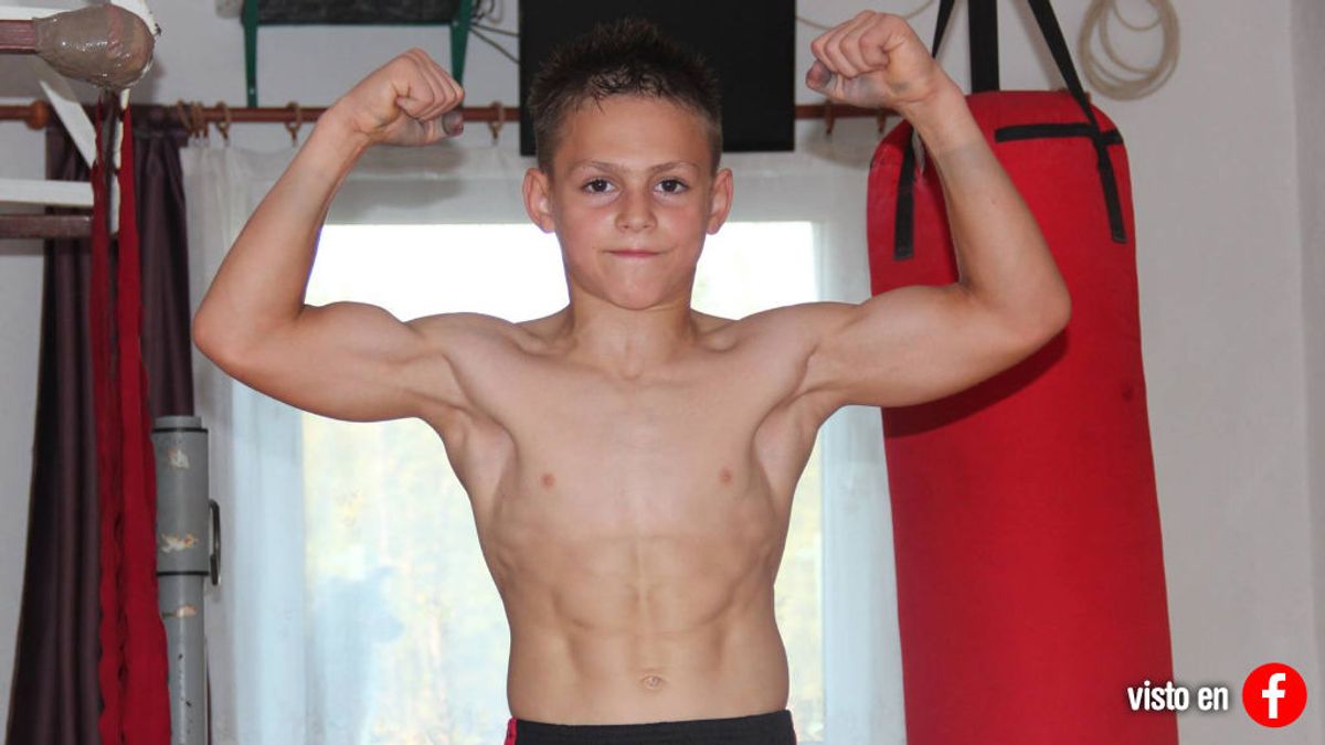 Giuliano Stroe Los Riesgos Del Entrenamiento Muscular Extremo De Este Nino De 13 Anos