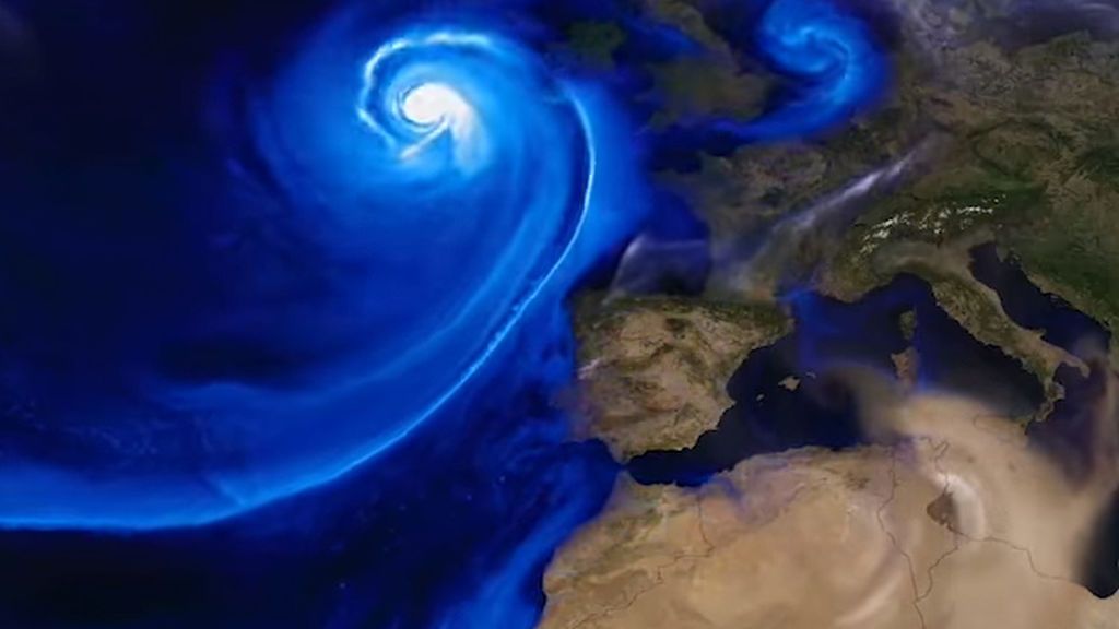 Sal marina, polvo y humo: la NASA nos regala un vídeo donde la atmósfera parece arte