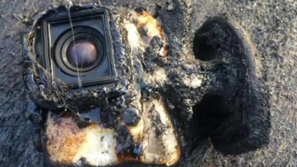 Su GoPro 'sobrevive' a la lava de un volcán y lo que graba da la vuelta al mundo