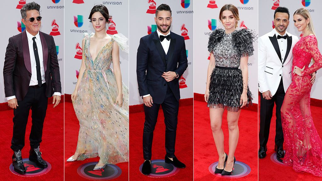 La alfombra roja de los Grammy Latinos, foto a foto