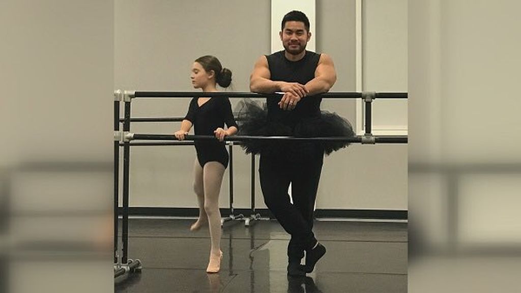 ¡Lección de padrazo! De culturista, a bailarín de ballet: todo por la felicidad de su hija