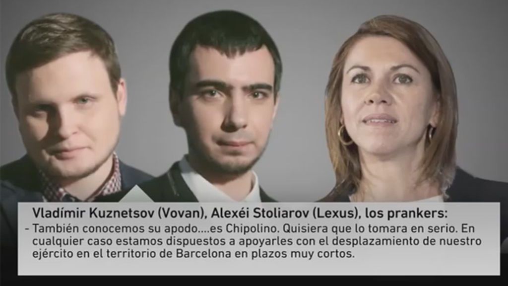 La broma a Cospedal: Puigdemont es un espía ruso y su apodo es 'Cipollino'