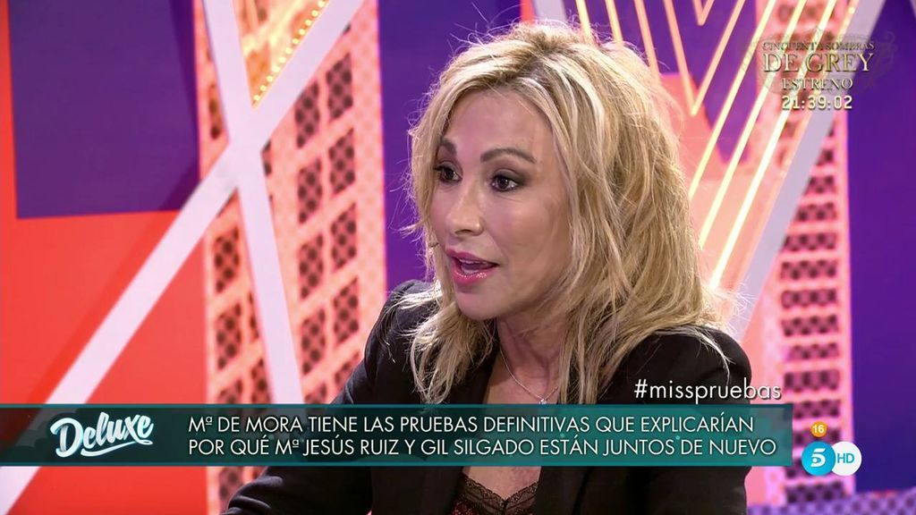 María de Mora explica con un mensaje que Gil Silgado es un "sinvergüenza"