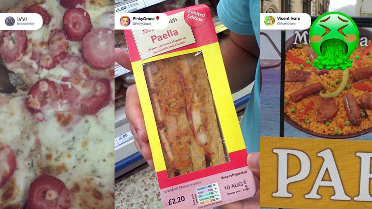 Cringe: La pizza con ¿¡FRESA?!  se suma a la peor lista de aberraciones culinarias