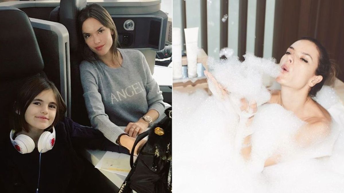 Baños, fiestas, su hija Anja... Alessandra Ambrosio se prepara para el que podría ser su último #VSFashionShow