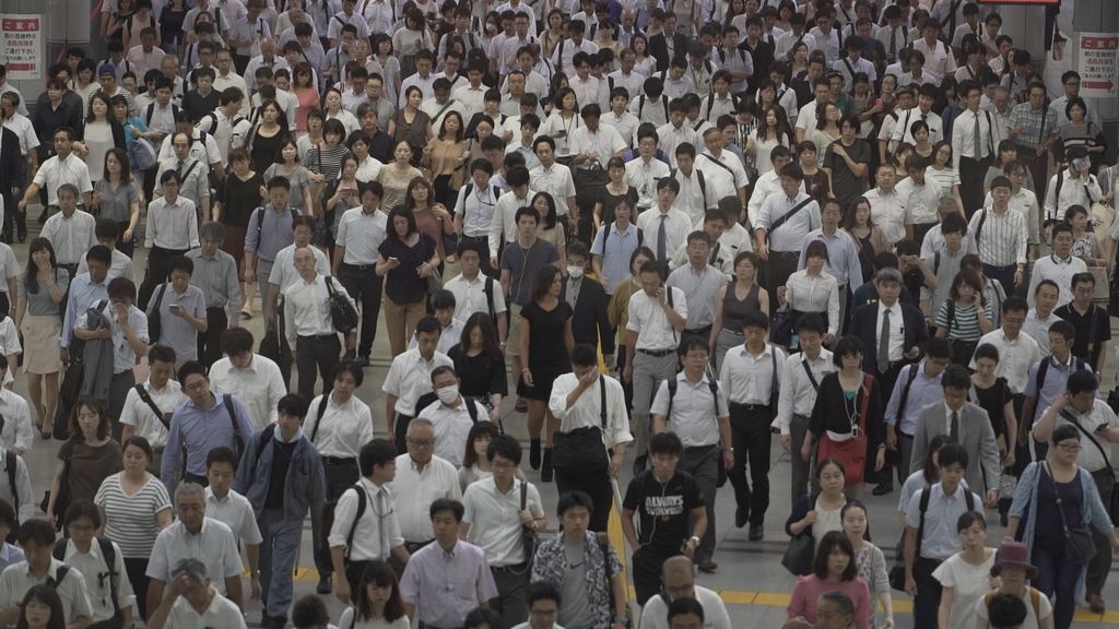 Imágenes de 'Fuera de cobertura' en Tokio.