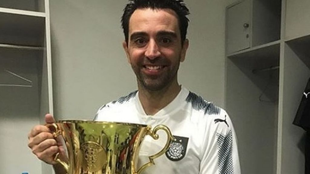 La última obra de arte de Xavi en Qatar: ¡Golazo por la escuadra!