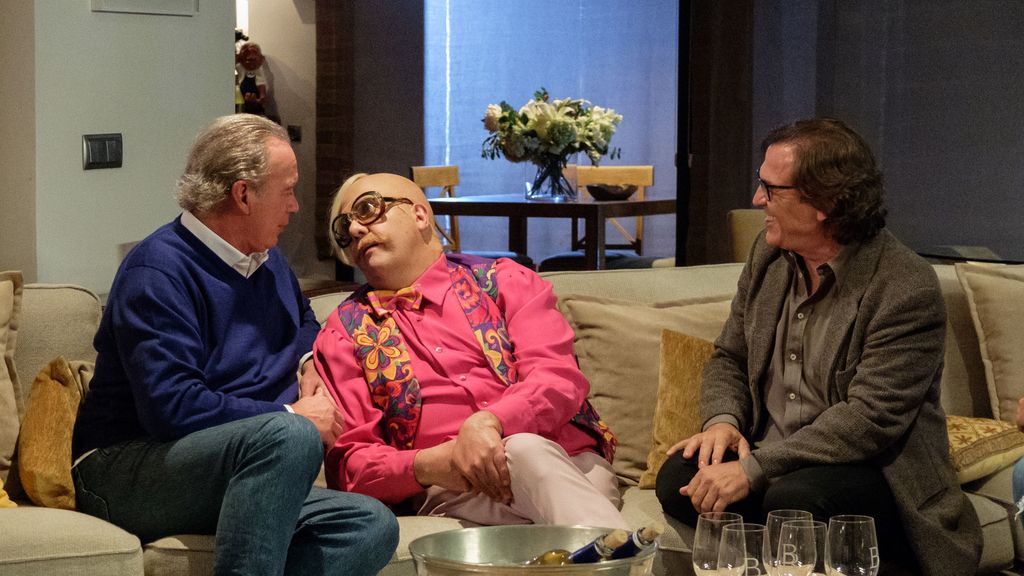 Florentino Fernández, Dani Martínez y Lara Álvarez visitan a Bertín Osborne en 'Mi casa es la tuya'.