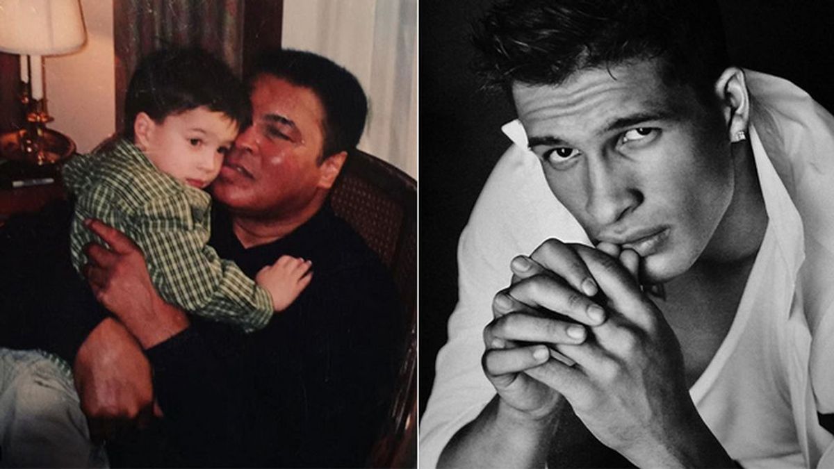 El nieto de Muhammad Ali al que tientan para que deje el fútbol y se haga modelo
