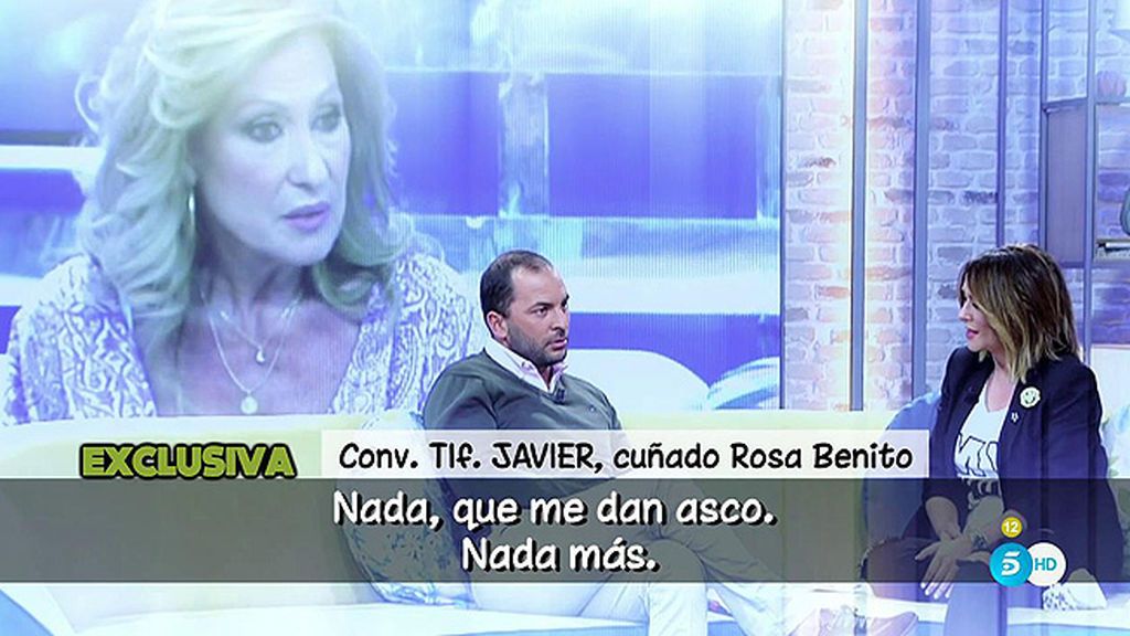 Javier, cuñado de Rosa Benito, arremete contra Antonio Tejado: “Es un mentiroso compulsivo”