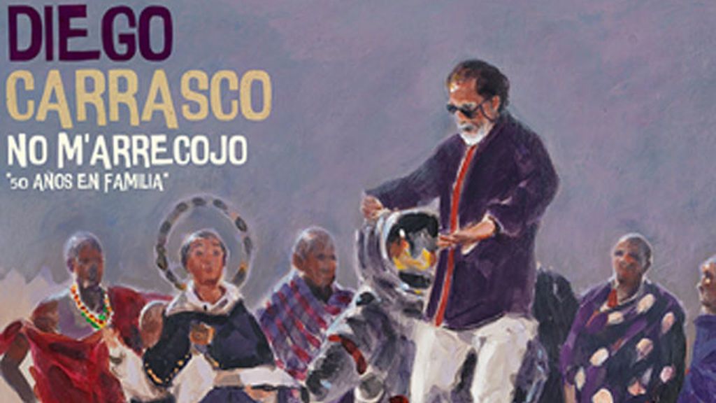 Flamenquito y acordes rock: Diego carrasco celebra 50 años sobre los escenarios