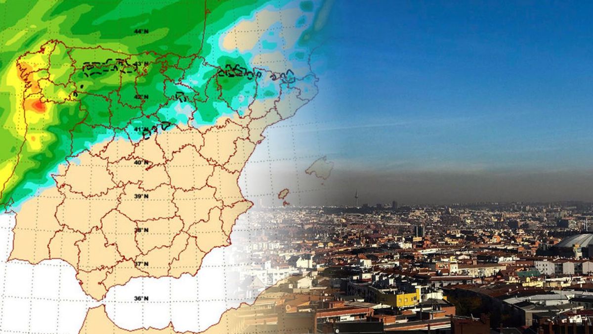 Fuera contaminación: ¿cuándo va a llover en Madrid?