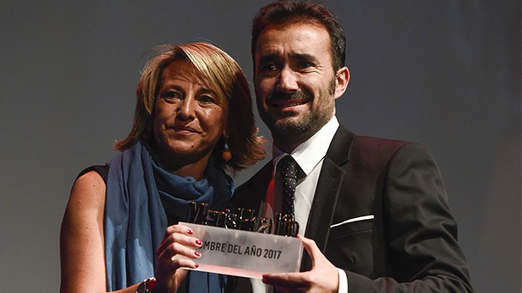 Juanma Castaño recogió su premio Men's Health con humildad y humor "masoquista"