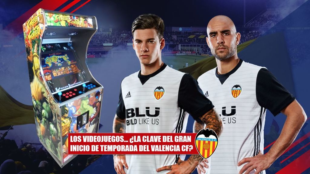 ¡'Joy-stick' y a por la liga! El Valencia CF mete una máquina de videojuegos en el vestuario para hacer piña