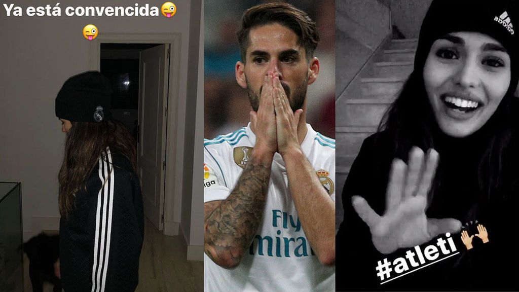 Isco ‘convierte’ a Sara Sálamo al madridismo y ella lo explica con las bromas del malagueño de fondo 😜