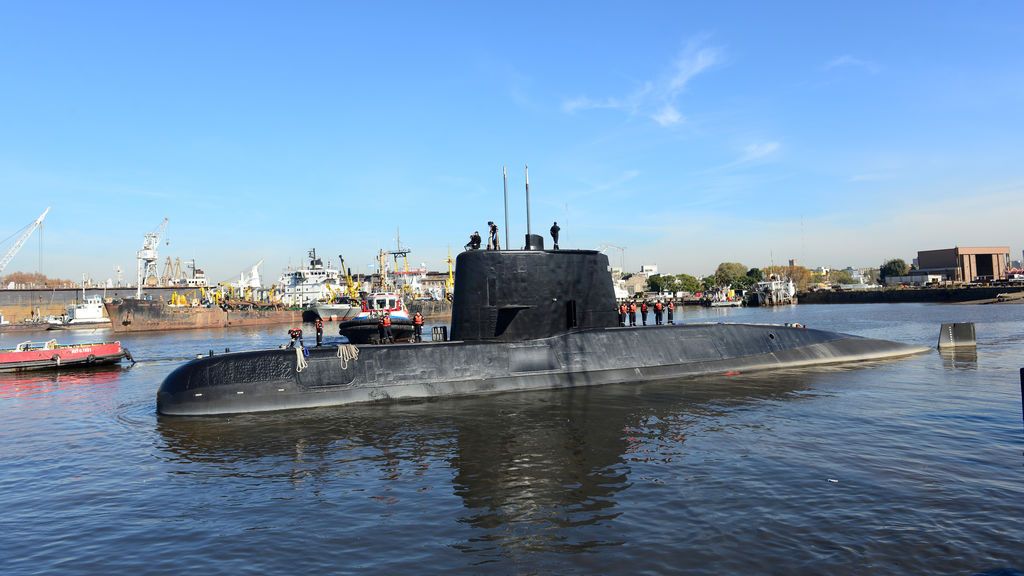 Sigue sin haber rastro del submarino desaparecido en Argentina con 44 personas a bordo