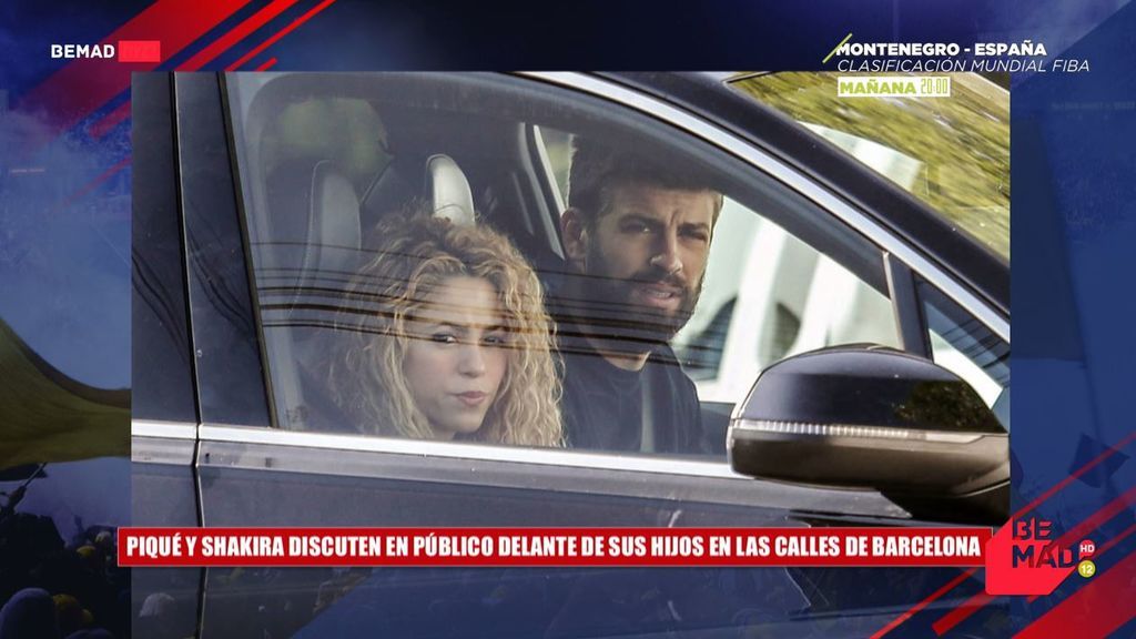Tremendo enfado entre Shakira y Piqué delante de sus hijos en un restaurante de Barcelona