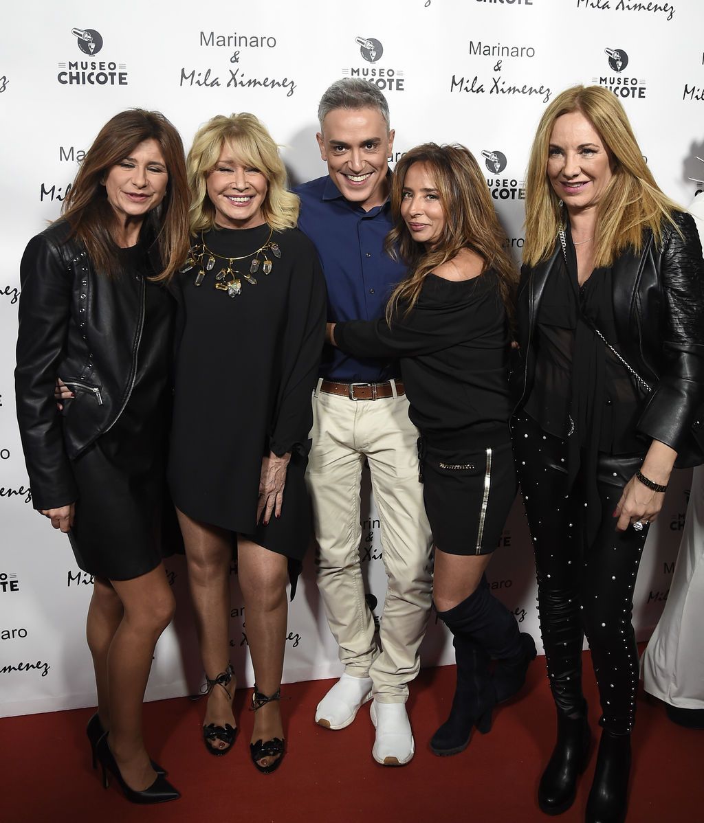 Belén Rodríguez no quiso perderse el evento junto a María Patiño, Gema López y Kiko Hernández