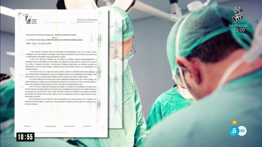 El informe del hospital de Coria sobre los abusos del "anestesista del pelo blanco"