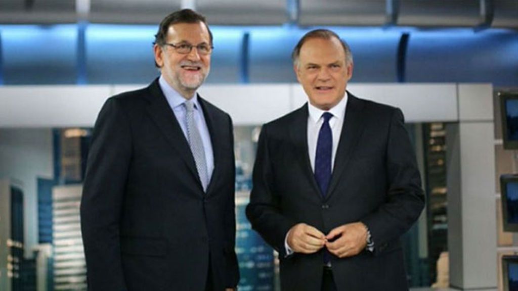 Pedro Piqueras entrevista a Mariano Rajoy el próximo lunes en el Informativo 21h