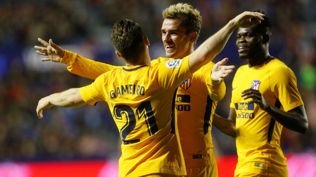 El Atlético de Madrid se da un festín ante el Levante (0-5)