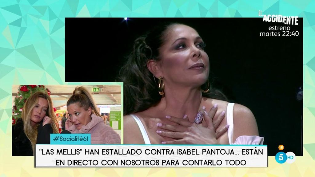 Las Mellis explotan: “Isabel Pantoja amenazó a Dulce con arrastrarla por las escaleras”