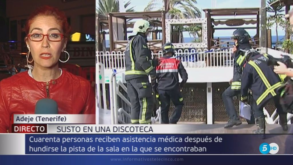 El mal estado del forjado del suelo, entre las posibles causas del desplome en la discoteca en Tenerife