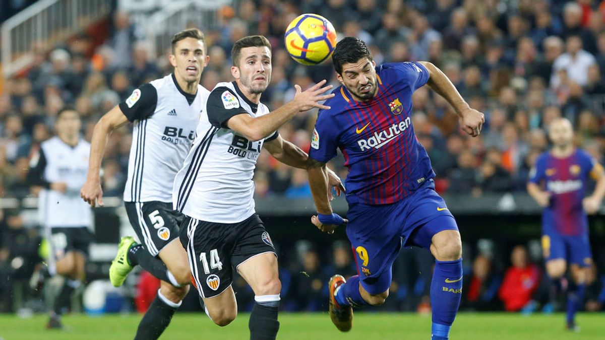 Valencia y Barcelona reparten puntos en la cabeza de LaLiga (1-1)