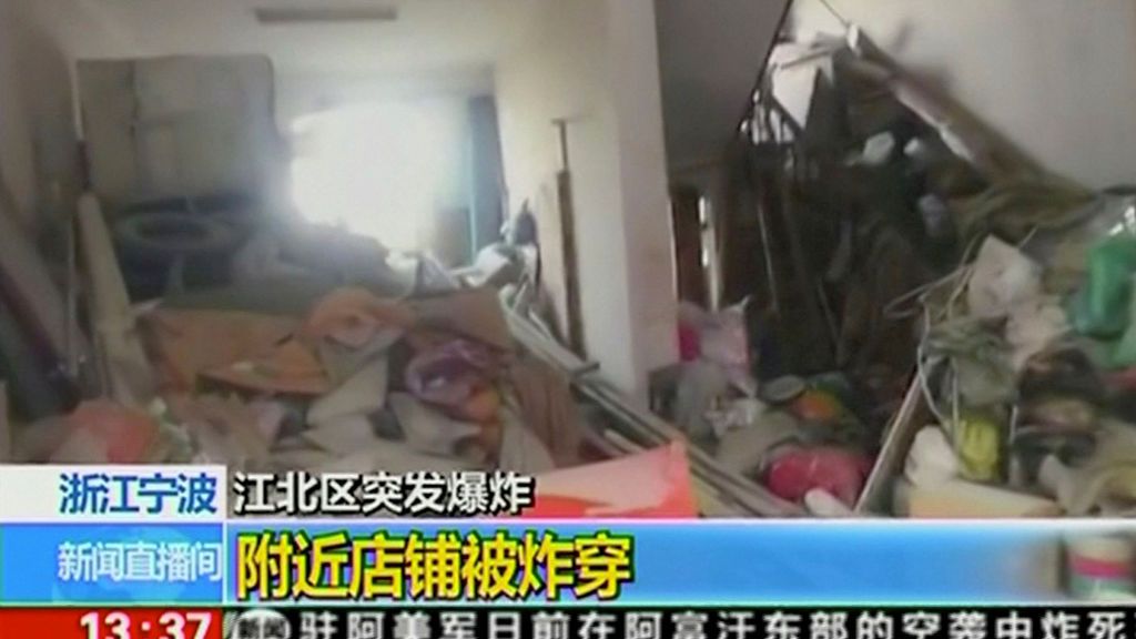 Una explosión en China deja a dos fallecidos y treinta heridos