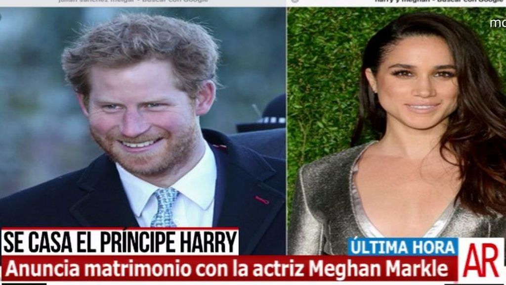 El Príncipe Harry anuncia su compromiso con la actriz Meghan Markle