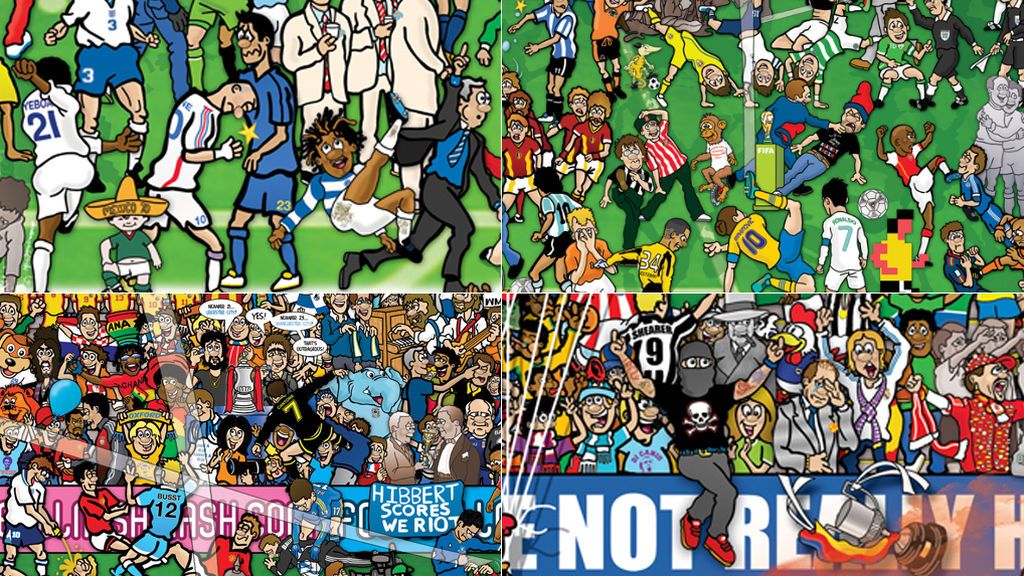 La historia del fútbol contada como nunca la has visto: 500 historias ilustradas al detalle