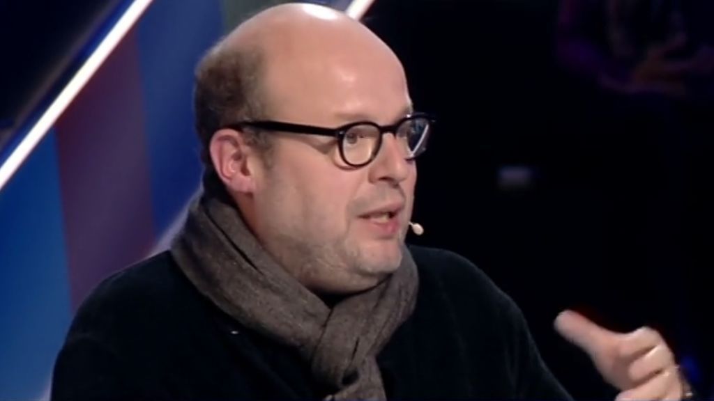 El periodista Salvador Sostres en '¿Cómo lo ves?', programa de TVE presentado por Carlos Herrera.