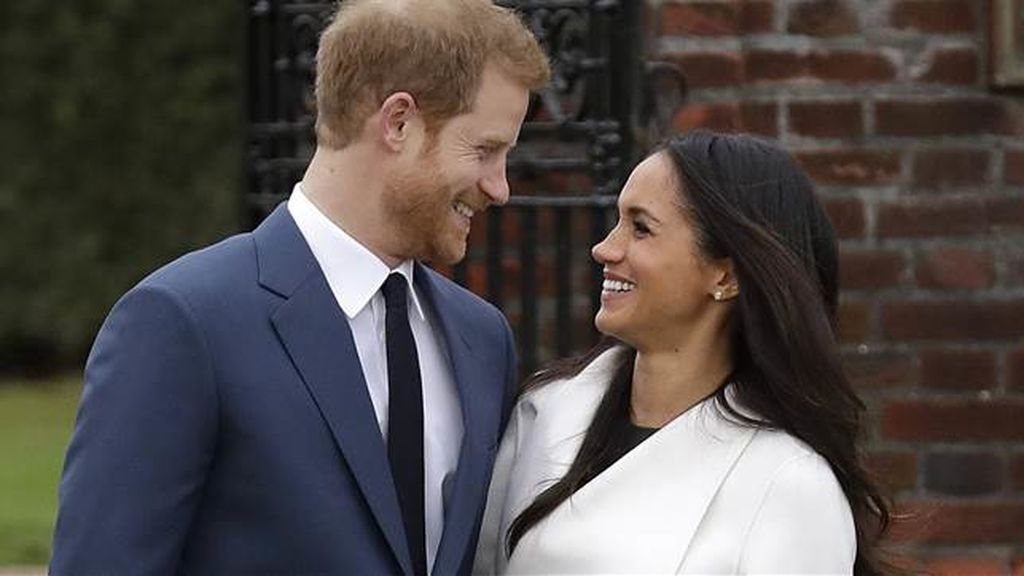 La actriz Meghan Markle y el príncipe Harry de Inglaterra se casan