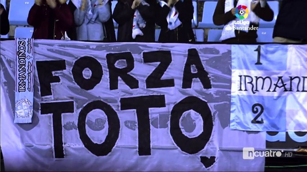 Los emotivos homenajes del Celta de Vigo y de River Plate a Berizzo