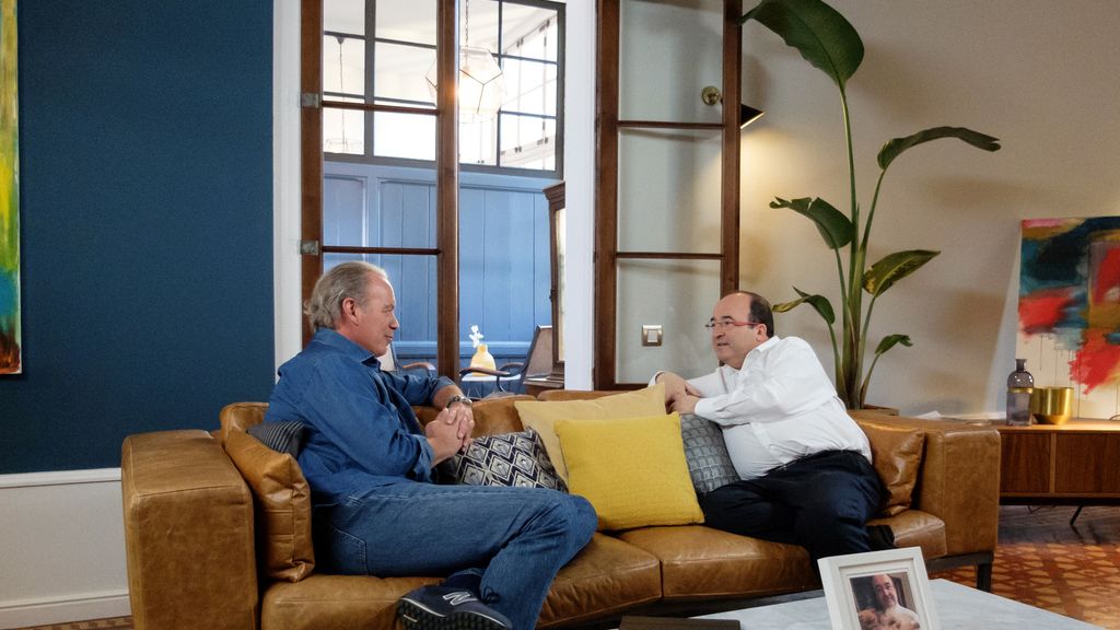 Inés Arrimadas y Miquel Iceta visitan a Bertín Osborne en 'Mi casa es la tuya'.