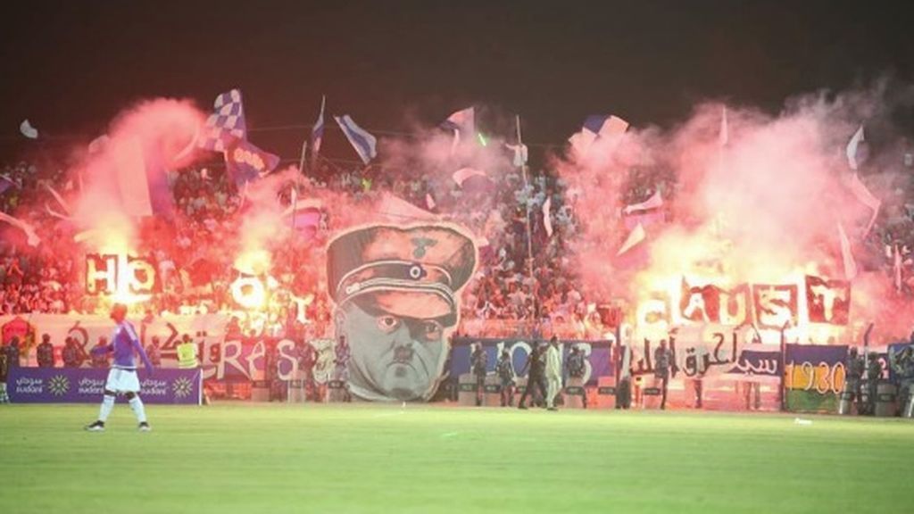 El deleznable homenaje a Hitler en un partido en la liga de Sudán