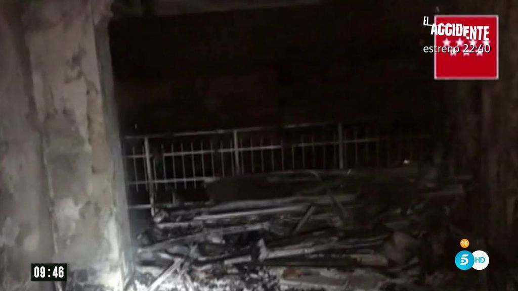 Se incendia la vivienda de una familia con la luz cortada en Alcorcón