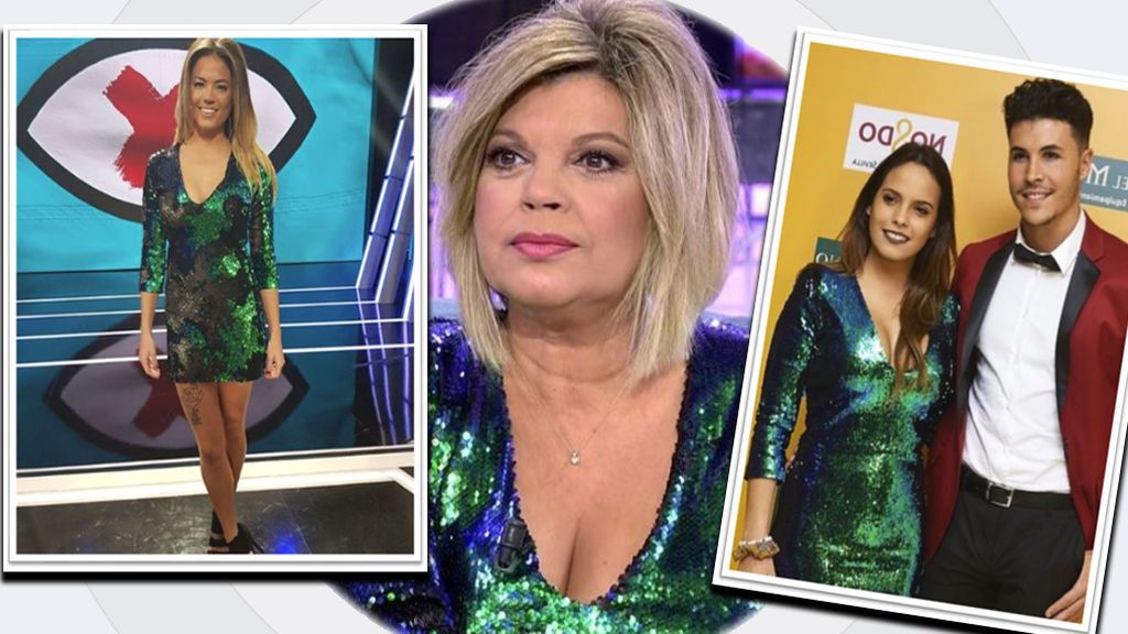 El vestido verde que arrasa entre las celebrities: antes de Terelu Campos, ¡ya lo llevaron otras famosas!