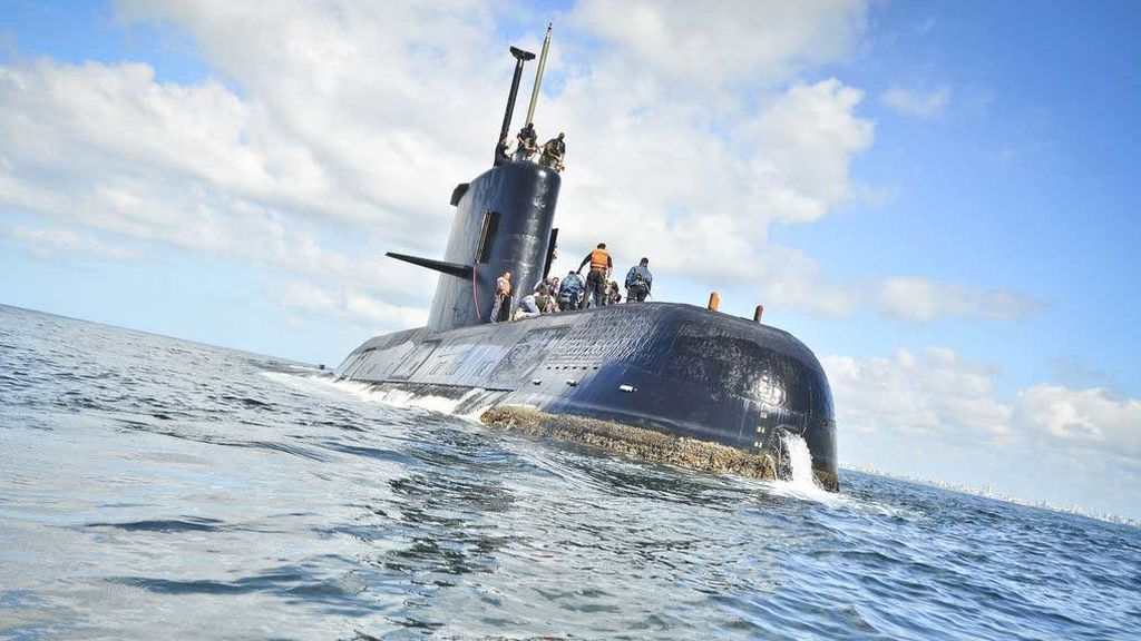 Sigue sin haber rastro del submarino argentino desaparecido