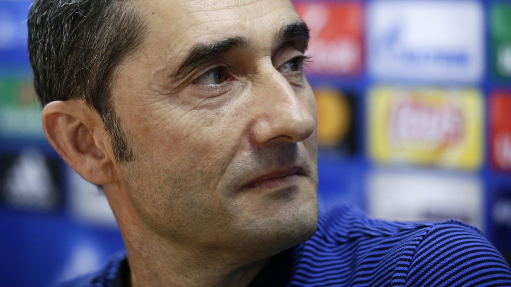 Valverde saca la cara por Iglesias Villanueva: "Yo tampoco vi el gol de Messi"