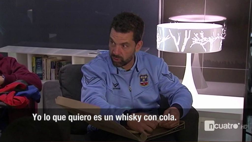 Un jugador del Formentera, en el hotel tras eliminar al Athletic: “Quiero un whisky con coca cola”