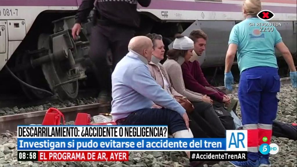 Investigan si el descarrilamiento del tren en Sevilla fue un accidente o una negligencia
