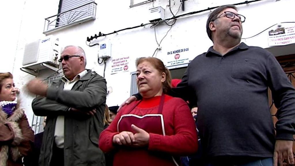 Tenso desahucio en Las Torres de Cotillas